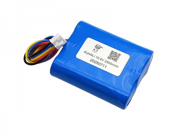 10.8V 2800mAh 通讯锂电池 4P插头